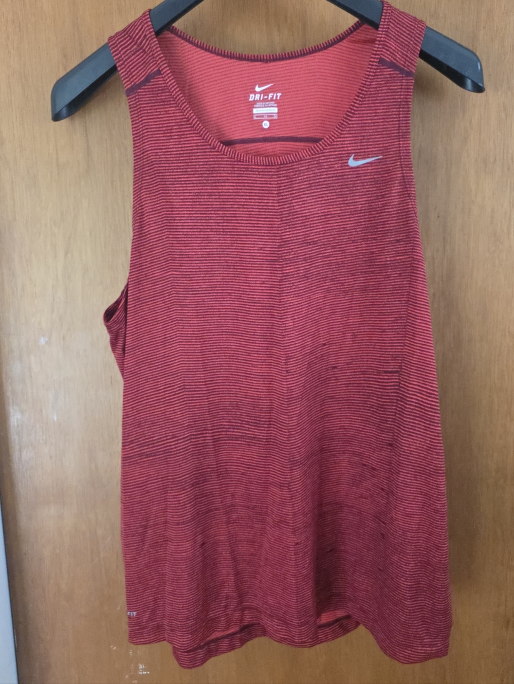 Rare Nike Men’s Red Tank Top Miler Singlet Vintage New XL
